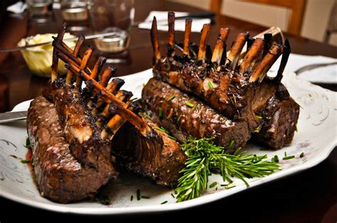 A Recipe for Roasted Rack of Lamb