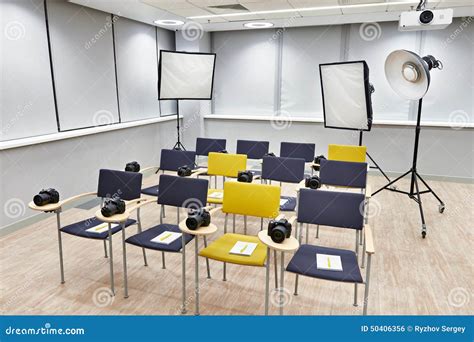 Training Class in Photography School Stock Photo - Image of hall, camera: 50406356