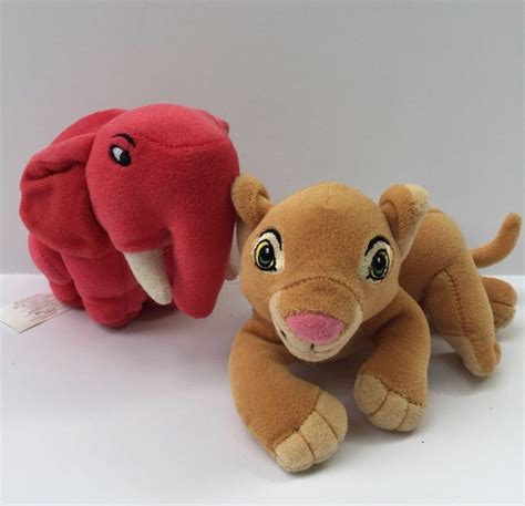 Disney Store Plush Lion King Nala Cub and Red Elephant Stuffed Animal Toys 6" #Disney | Elephant ...