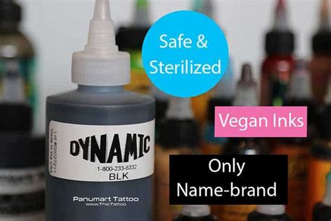 Vegan Inks - Tattoo Chiang Mai with Panumart Tattoo - Thailand's Best