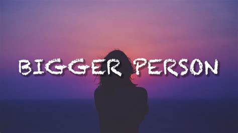 Lauren Spencer Smith - Bigger Person (Lyrics) - YouTube