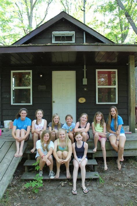 Cabin Group at Camp Kitchi | Ymca, Camping, Summer