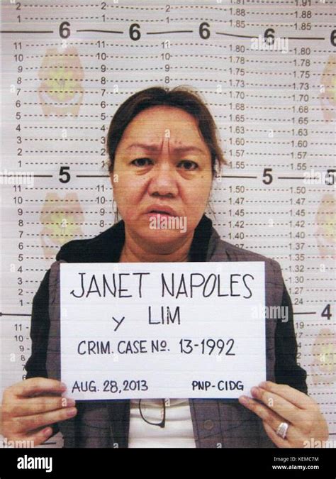 Janet Lim Napoles mugshot Stock Photo - Alamy