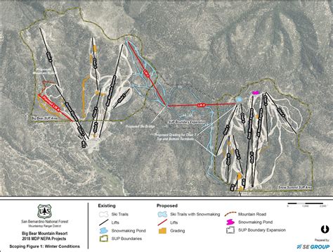 Bear Mountain and Snow Summit, CA, Look to Combine and Form 1 Ski Area with Interconnecting ...