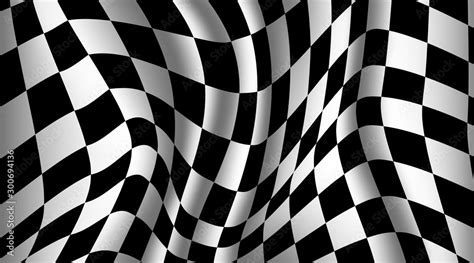 Black and white checkered flag background. sport and race theme ...