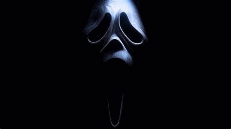 Online crop | HD wallpaper: Scream, mask, black background, ghostface, horror, movies ...