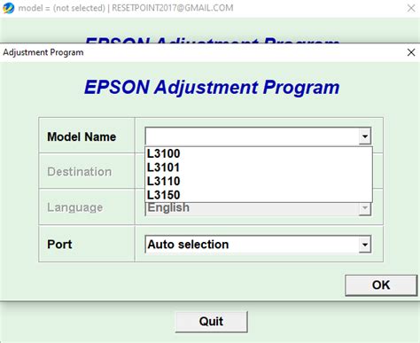 Epson l3150 resetter tool free download - vsagames