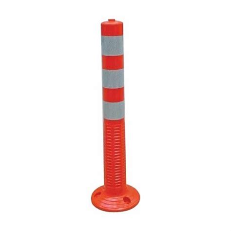 Red PVC Road Safety Pole at ₹ 450 in Bengaluru | ID: 7787664162