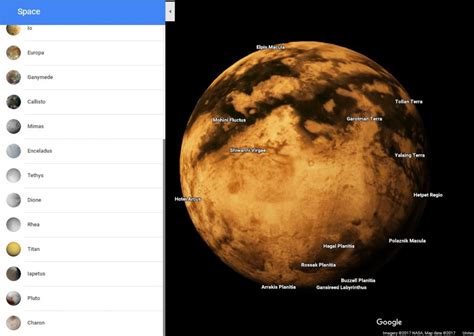 Google Maps offers 3D globes of solar system planets and moons | Space ...