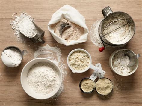 Different Flour Types and Uses : Flour 101 : Food Network | Easy Baking ...