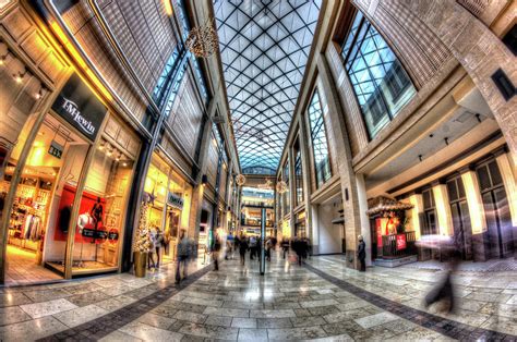 Shopping Centre Cambridge Photograph by KonTrasts - Fine Art America