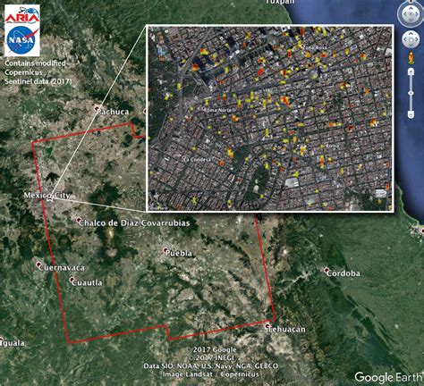 NASA’s damage map of Mexico quake to help in rescue and relief ops