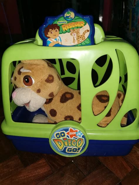 Go Diego Go! Baby Jaguar with carrier, Hobbies & Toys, Toys & Games on ...