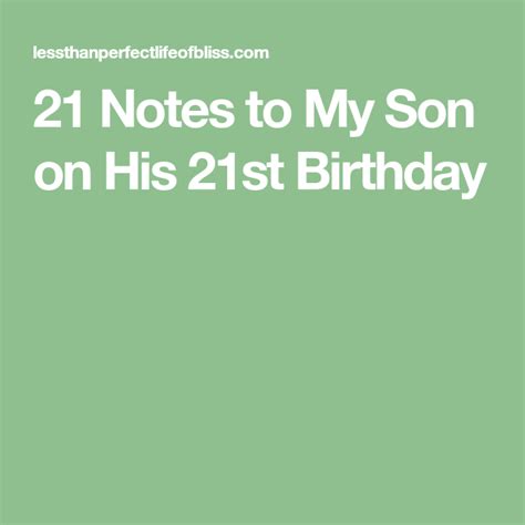 Funny 21st Birthday Quotes For Son - ShortQuotes.cc