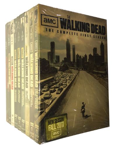 The Walking Dead Series Seasons 1-10 DVD Box Set 46 Disc Free Shipping