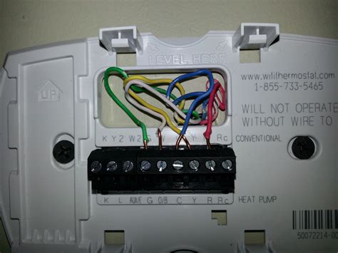 Diy-Honeywell Wi-Fi Thermostat Install - Part 1 - Youtube - Honeywell Wifi Thermostat Wiring ...