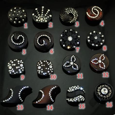 Free-shipping-craft-buttons-BIG-Handmade-decorative-rhinestone-Resin-Buttons-sewing-buttons-for ...