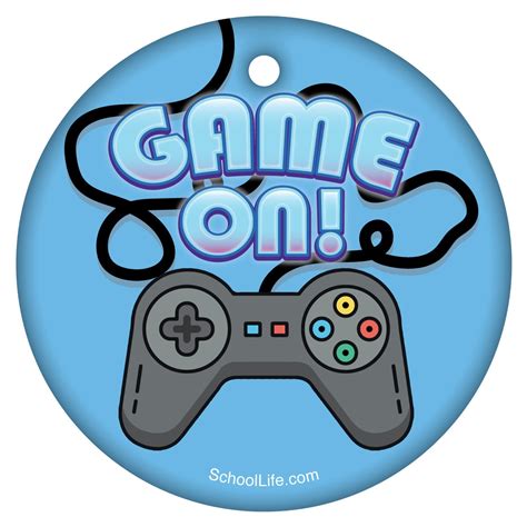 Custom 2" Circle Game-On Gaming | SchoolLife.com