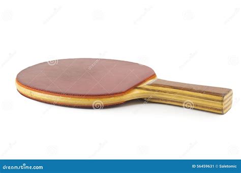 Old Professional Red Table Tennis Racket Isolated Stock Image - Image of tennis, racket: 56459631