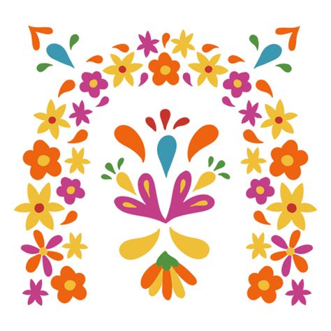 Flowers pattern PNG Designs for T Shirt & Merch