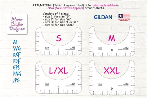 T Shirt Alignment Tool Printable - canvas-story