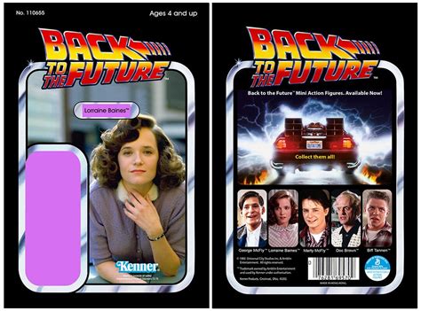 Lorraine Baines 1955 Back to the Future Kenner Cardback - Etsy