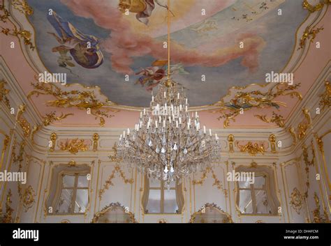 Interior of Esterhazy Palace, Fertod, Western Transdanubia, Hungary Stock Photo - Alamy