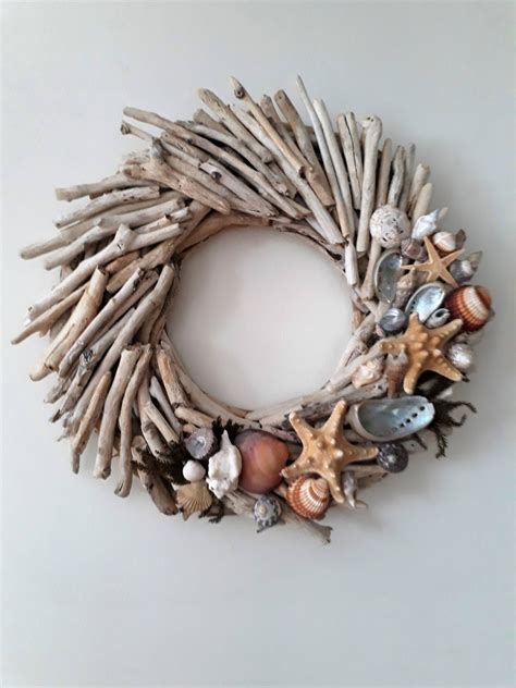 Driftwood 15wreathgreecewood Front Door Hangerwall - Etsy | Door wreath ...