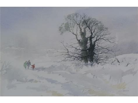 Alwyn Crawshaw | Walk in the snow | MutualArt