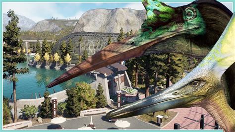 Barbaridactylus & Styxosaurus Habitat! | Jurassic World Evolution 2 | California Sandbox Park ...