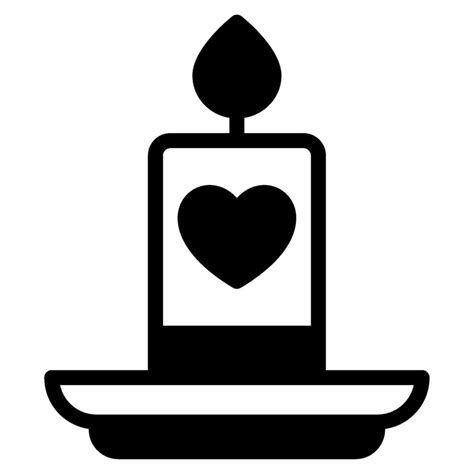 Candles Wedding icon illustration 41922210 Vector Art at Vecteezy