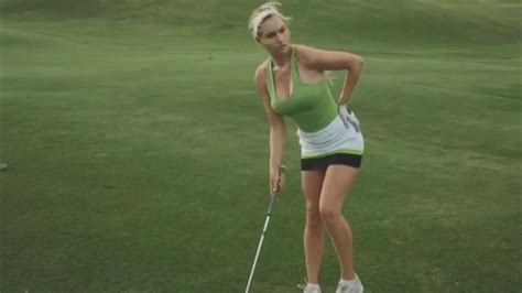 Is This Female Pro Golfer's Outfit Too Sexy for the Green? - YouTube