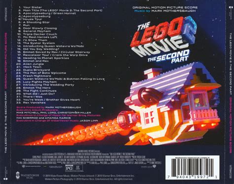 The LEGO Movie 2 (2019) Original Score (Back) by kidsfan on DeviantArt