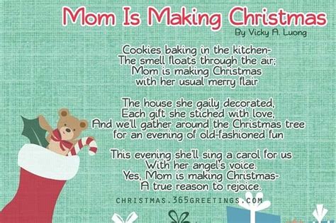 Christmas Poems For Parents From Kids