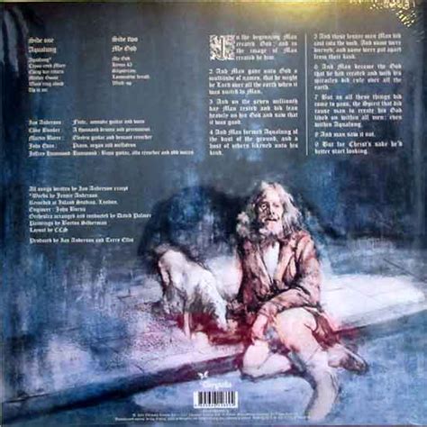 Jethro Tull Aqualung Studio Album, released in 1971 | Cruise Digital Music