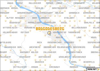 Bad Godesberg (Germany) map - nona.net