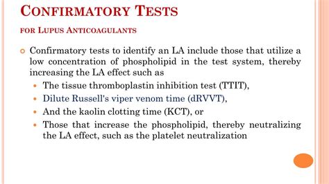 PPT - Lupus Anticoagulant PowerPoint Presentation, free download - ID ...