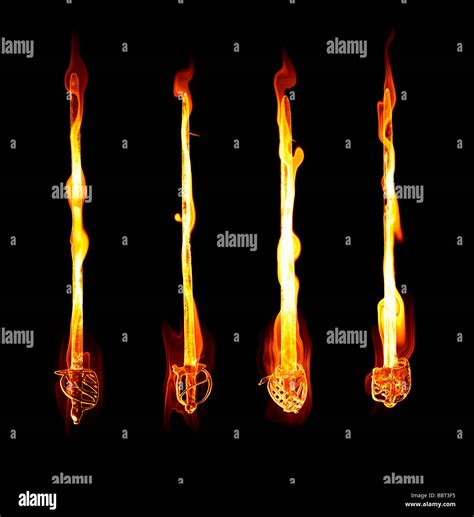 The fire sword hi-res stock photography and images - Alamy