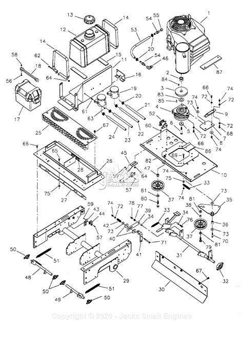 Ferris 5900080 - 23HP Kawasaki V-Twin (S/N: 1123 - 3584) (DDSKAV23) Assemblies Parts Diagram for ...