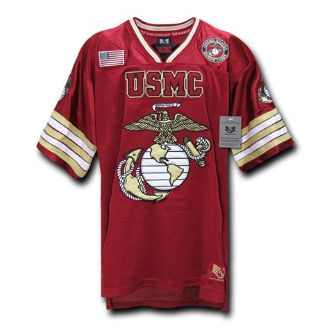 Marines EGA Football Jersey - Red | Apparel | Military outfit, Tactical pants, Military logo