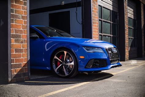 Audi RS7 Triplets: Nagoro Blue, Estoril Blue and Sepang Blue ...