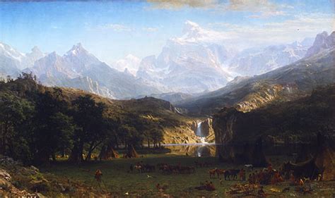 The Rocky Mountains, Lander's Peak, 1863 - Albert Bierstadt - WikiArt.org