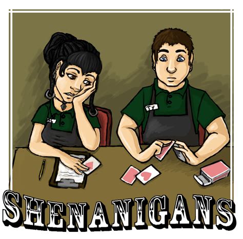 Shenanigans Cover art by CannedBeets on deviantART