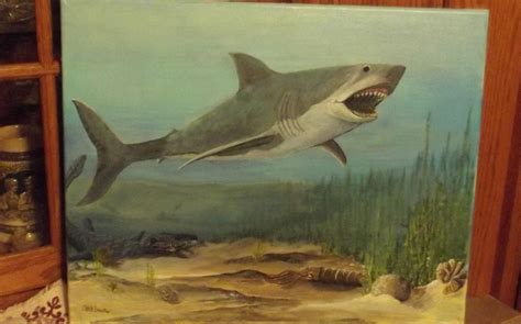 Megalodon Paleo Art - Paleo Re-creations - The Fossil Forum