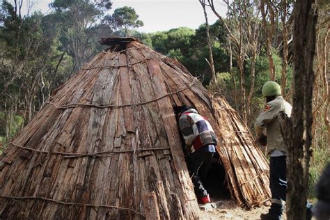 Building huts the old way to get Aboriginal culture 'strong' for future generations - ABC News