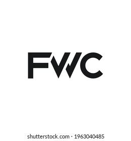 Fwc Initials Logo Design Inspiration Stock Vector (Royalty Free ...