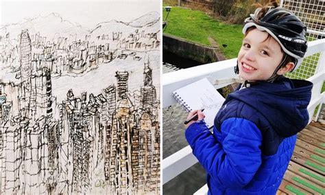 Autistic Boy Draws Detailed Cityscapes From Memory After Just One Look: ‘It’s His Passion’