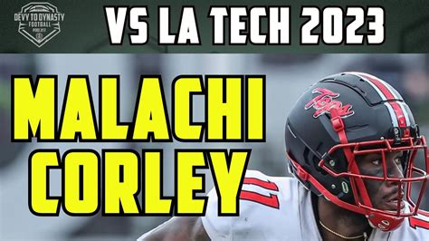 Malachi Corley Highlights vs LA Tech | 2024 NFL Draft Prospect - YouTube