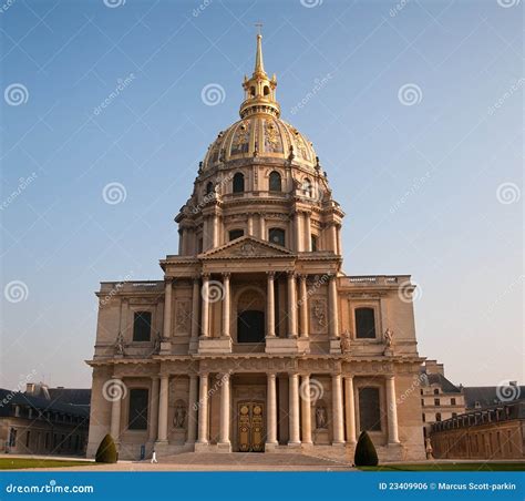 Les Invalides, Paris stock photo. Image of paris, architecture - 23409906