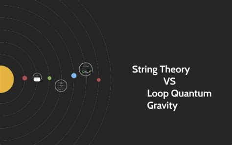 String Theory vs Loop Quantum Gravity by Seth Finngean on Prezi